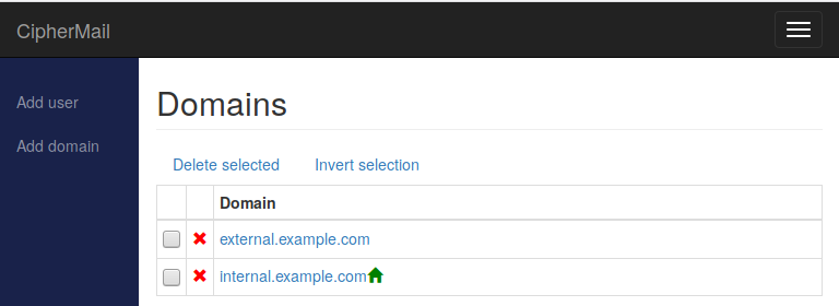 Domains